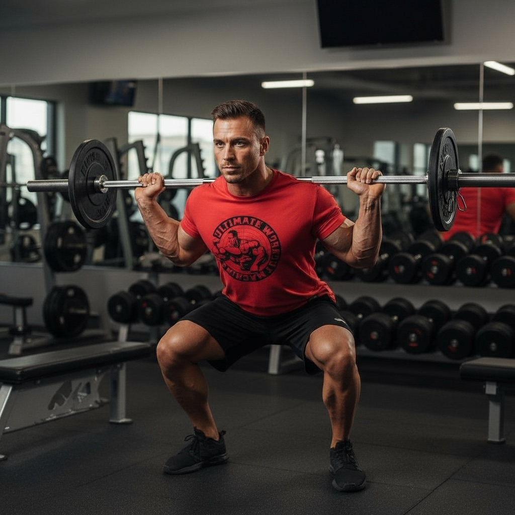 Ultimate Bodywear - Target Bodybuilder/ Devil Red