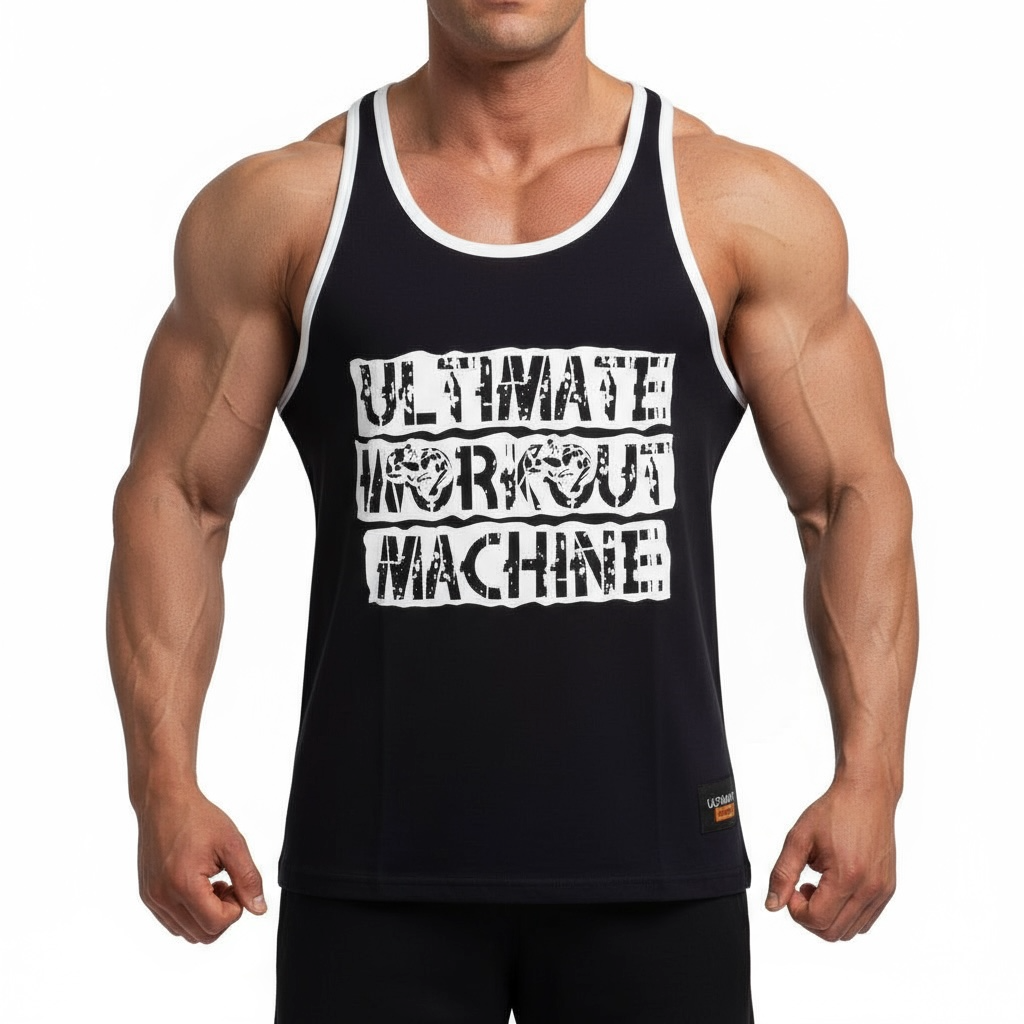Ultimate Bodywear /  Workout Machine Tanktop -Navy