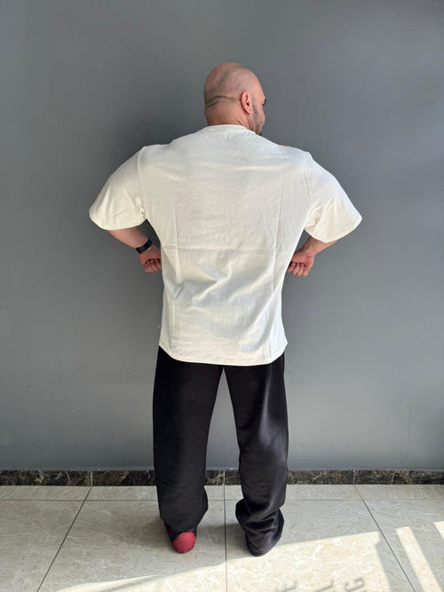 Ultimate Bodywear Logo Oversize Gym Tisort - Suprem (Hafif)