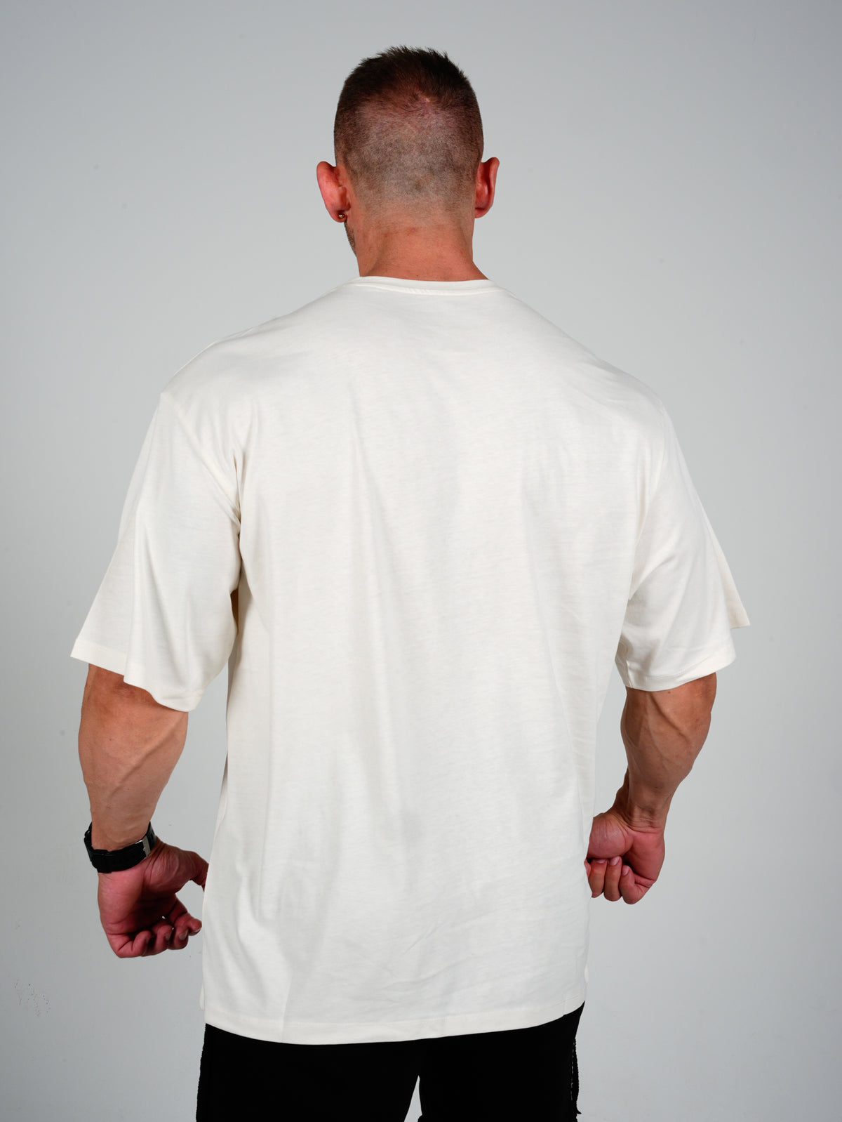 Ultimate Bodywear Logo Oversize Gym Tisort - Suprem