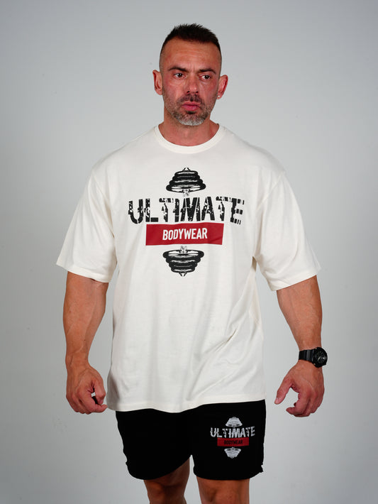 Ultimate Bodywear Logo Oversize Gym Tisort - Suprem