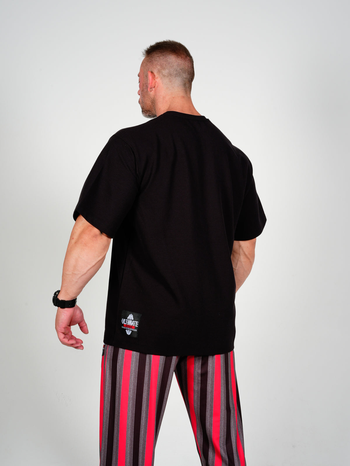 Ultimate Varsity Mesh Pants -Red/Black