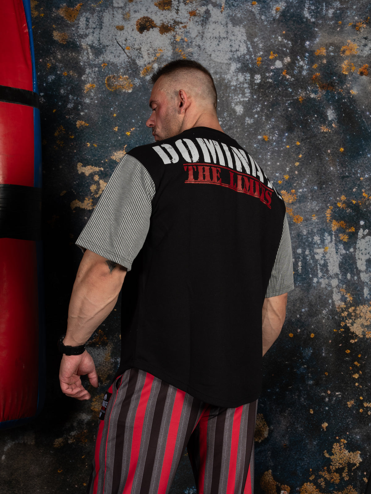 Ultimate Varsity Mesh Pants -Red/Black